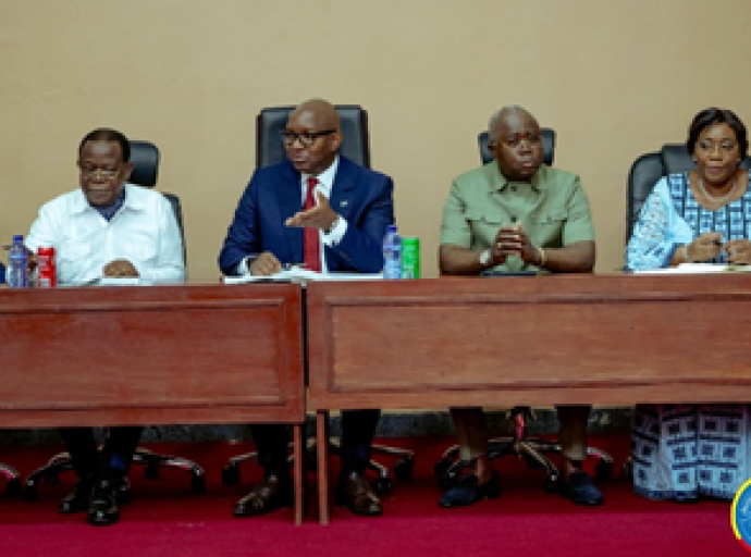 Cadre de concertation Sénat-Assemblées provinciales : Sama Lukonde et les présidents des Assemblées provinciales ont échangé sur les préoccupations des provinces et l'agression rwandaise